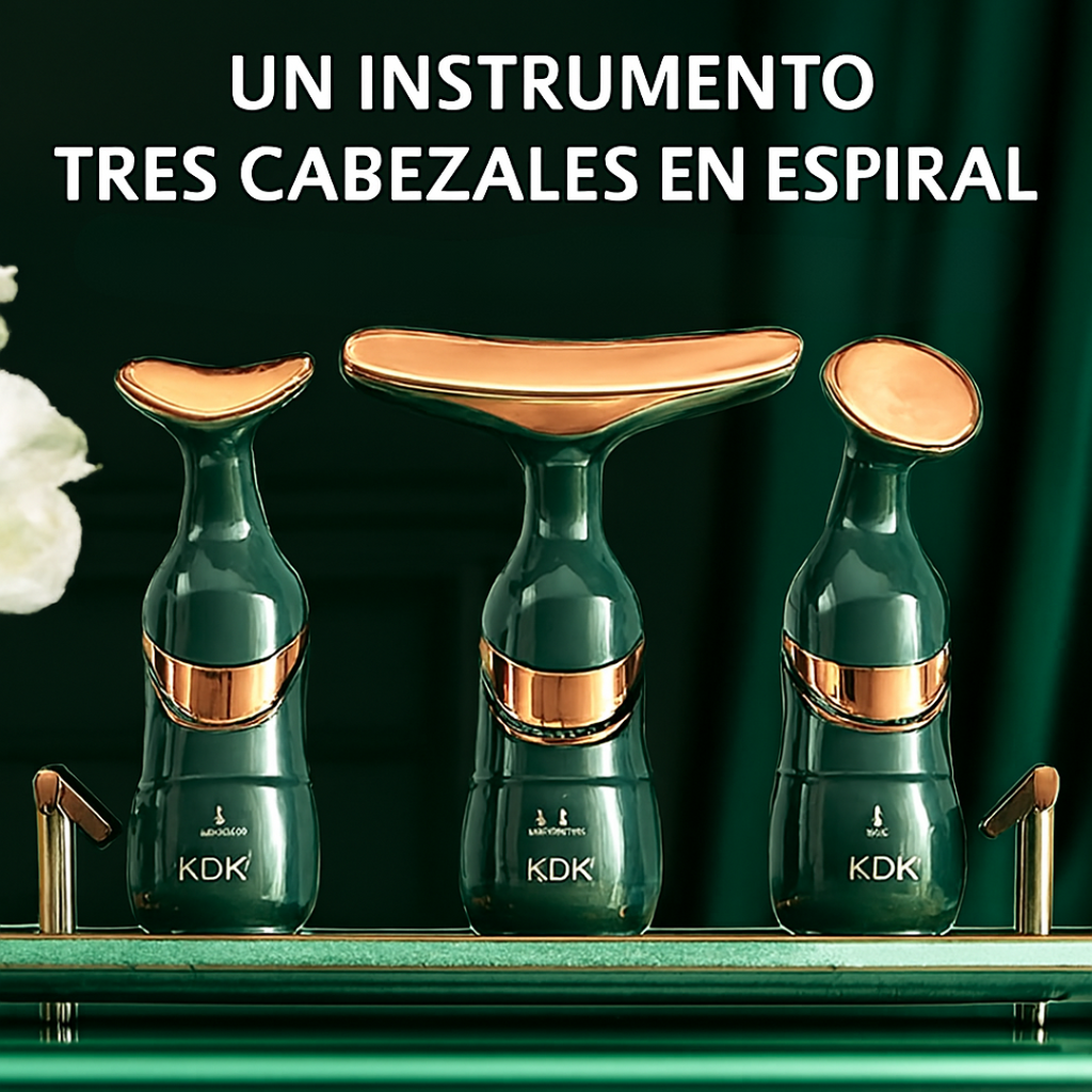 Masajeador Eléctrico Facial 3 en 1